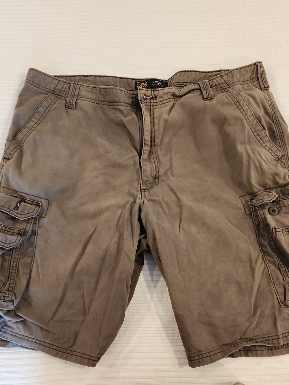 2 Pair Lee Men's Cargo Shorts